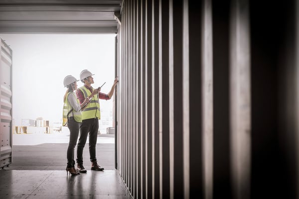 Inspection by containers